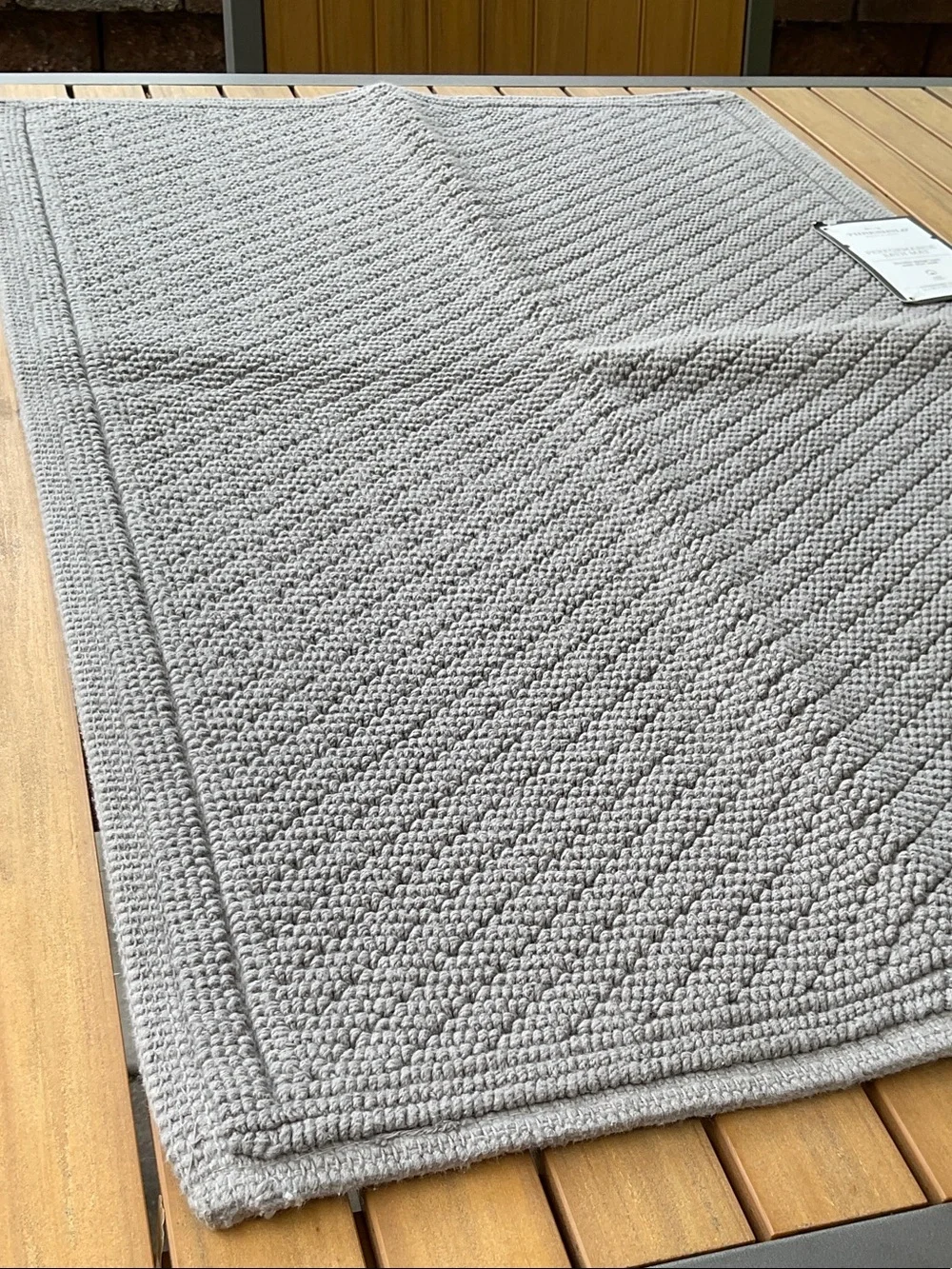 Threshold Performance Bath Mat - Gray, 21X30 inches, NWT